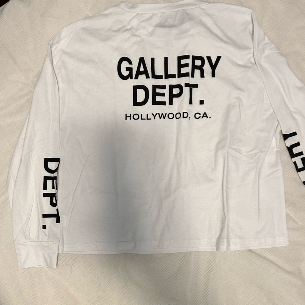 Gallery Dept. White Long Sleeve Shirt